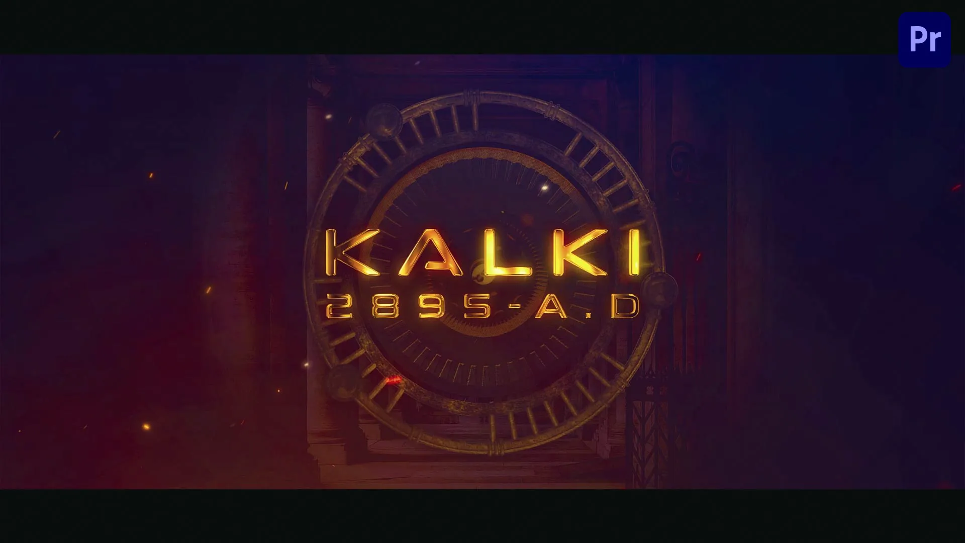 Cinematic Golden Trailer Featuring Kalki Theme